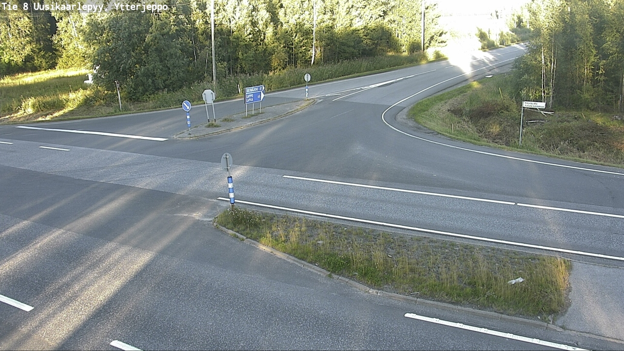 Kelikamerat Kuva Tie 8 Uusikaarlepyy, Ytterjeppo, Uusikaarlepyy, Pohjanmaa