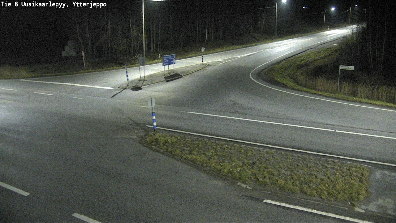 Kelikamerat Kuva Tie 8 Uusikaarlepyy, Ytterjeppo, Uusikaarlepyy, Pohjanmaa