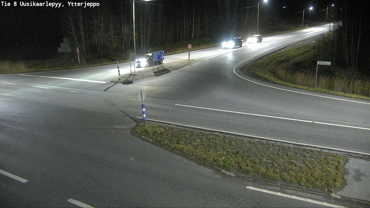 Kelikamerat Kuva Tie 8 Uusikaarlepyy, Ytterjeppo, Uusikaarlepyy, Pohjanmaa