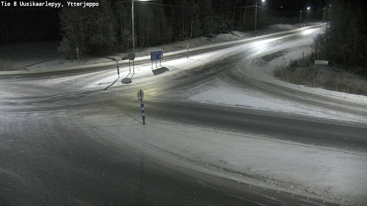 Kelikamerat Kuva Tie 8 Uusikaarlepyy, Ytterjeppo, Uusikaarlepyy, Pohjanmaa