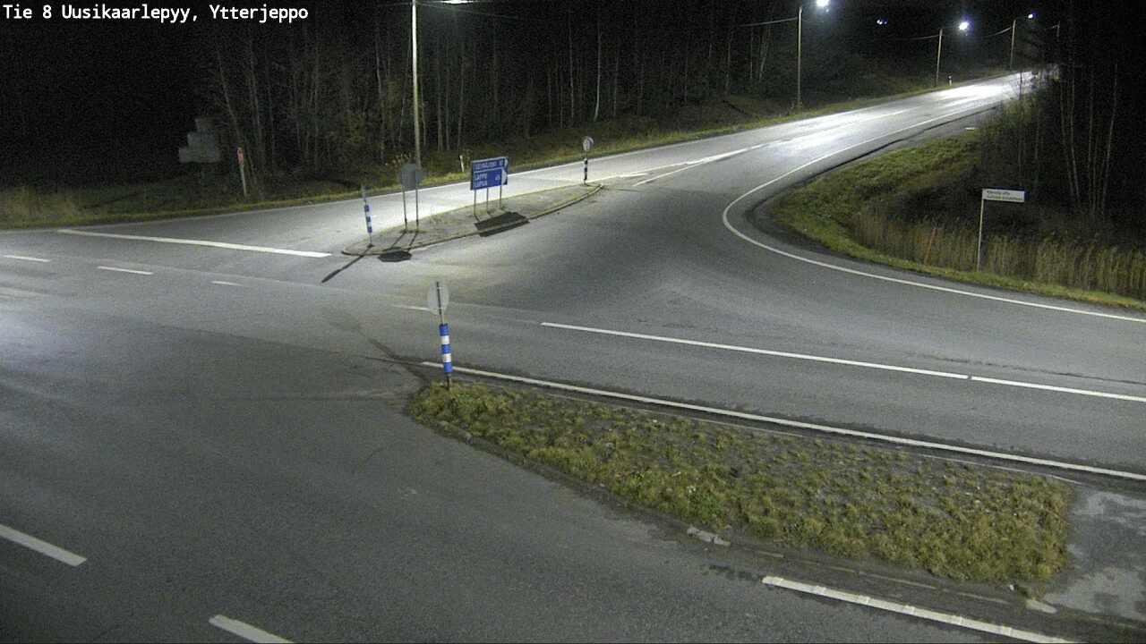 Kelikamerat Kuva Tie 8 Uusikaarlepyy, Ytterjeppo, Uusikaarlepyy, Pohjanmaa