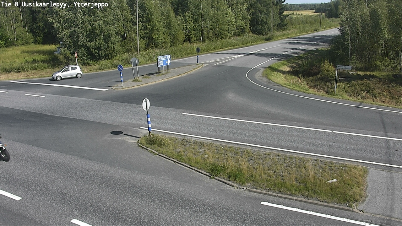 Kelikamerat Kuva Tie 8 Uusikaarlepyy, Ytterjeppo, Uusikaarlepyy, Pohjanmaa