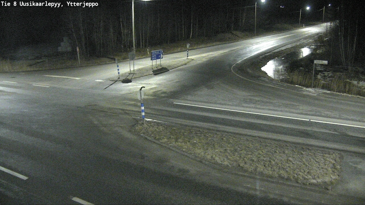 Kelikamerat Kuva Tie 8 Uusikaarlepyy, Ytterjeppo, Uusikaarlepyy, Pohjanmaa