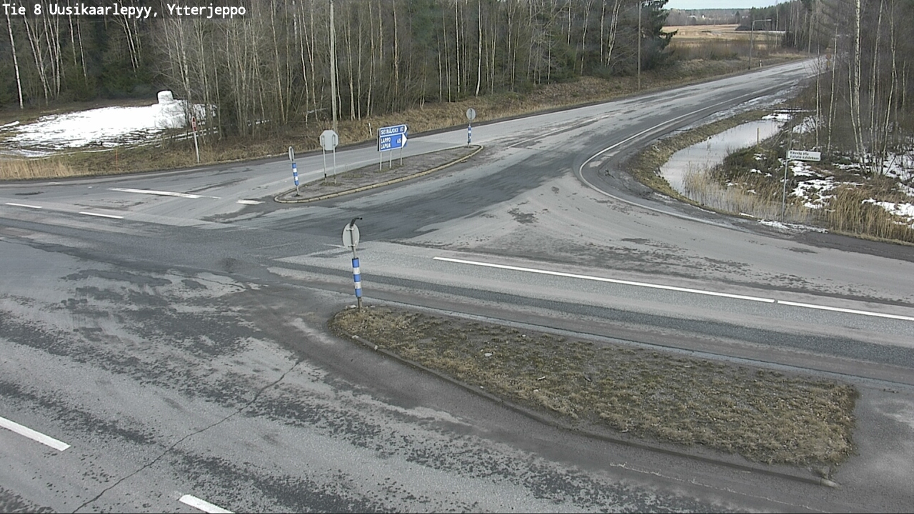 Kelikamerat Kuva Tie 8 Uusikaarlepyy, Ytterjeppo, Uusikaarlepyy, Pohjanmaa