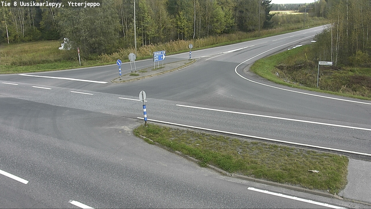 Kelikamerat Kuva Tie 8 Uusikaarlepyy, Ytterjeppo, Uusikaarlepyy, Pohjanmaa