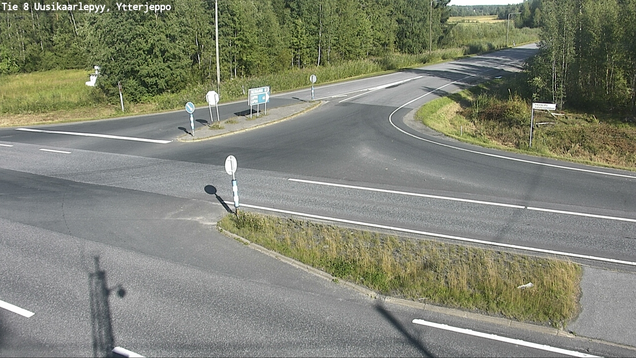 Kelikamerat Kuva Tie 8 Uusikaarlepyy, Ytterjeppo, Uusikaarlepyy, Pohjanmaa