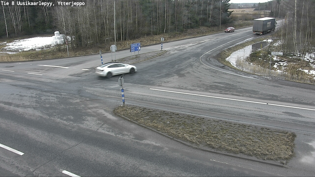 Kelikamerat Kuva Tie 8 Uusikaarlepyy, Ytterjeppo, Uusikaarlepyy, Pohjanmaa