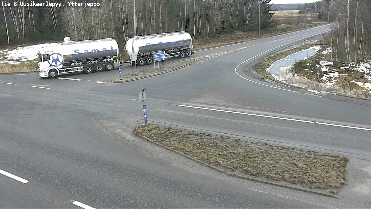 Kelikamerat Kuva Tie 8 Uusikaarlepyy, Ytterjeppo, Uusikaarlepyy, Pohjanmaa