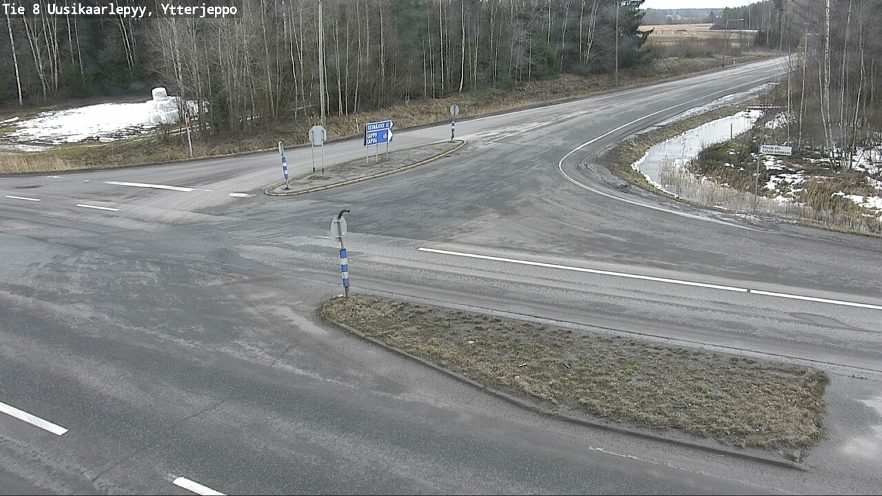 Kelikamerat Kuva Tie 8 Uusikaarlepyy, Ytterjeppo, Uusikaarlepyy, Pohjanmaa