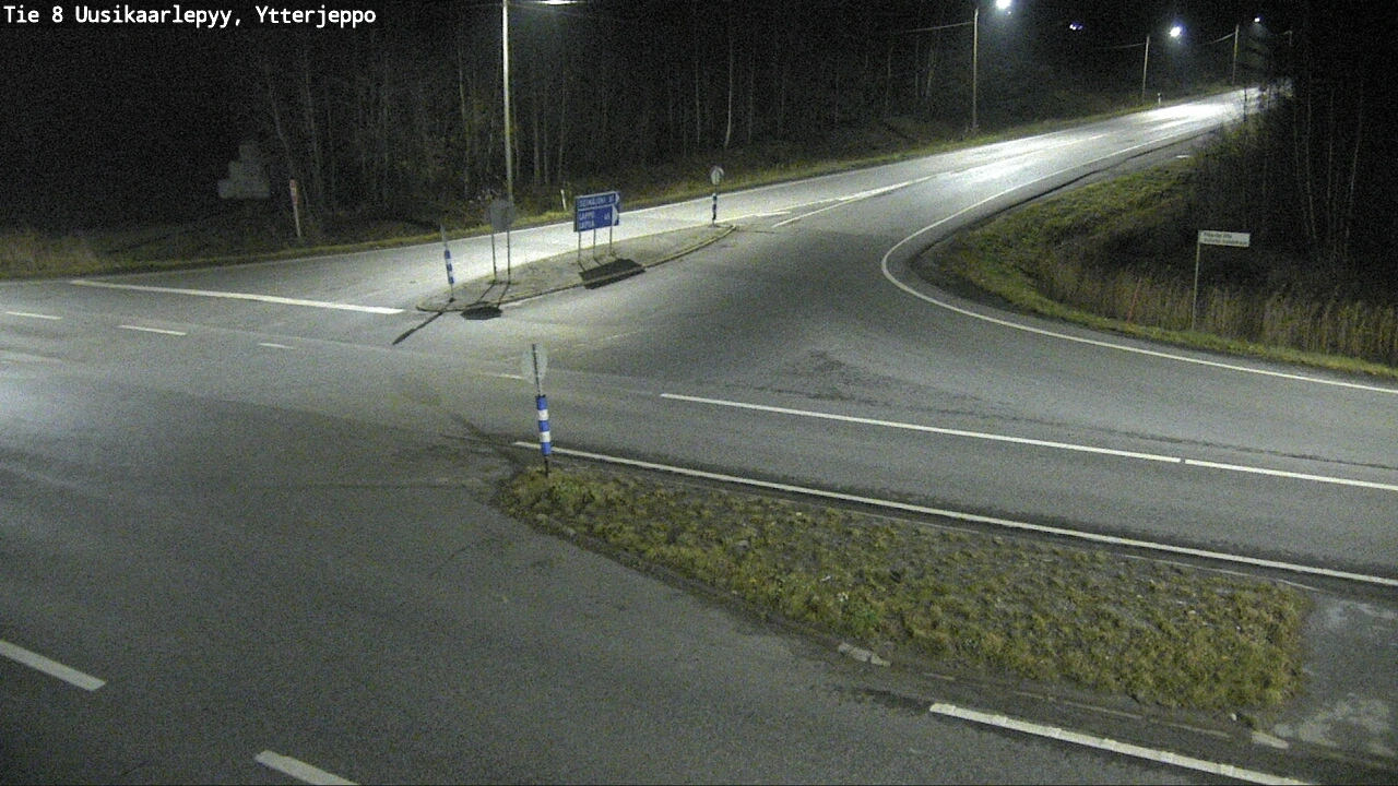 Kelikamerat Kuva Tie 8 Uusikaarlepyy, Ytterjeppo, Uusikaarlepyy, Pohjanmaa