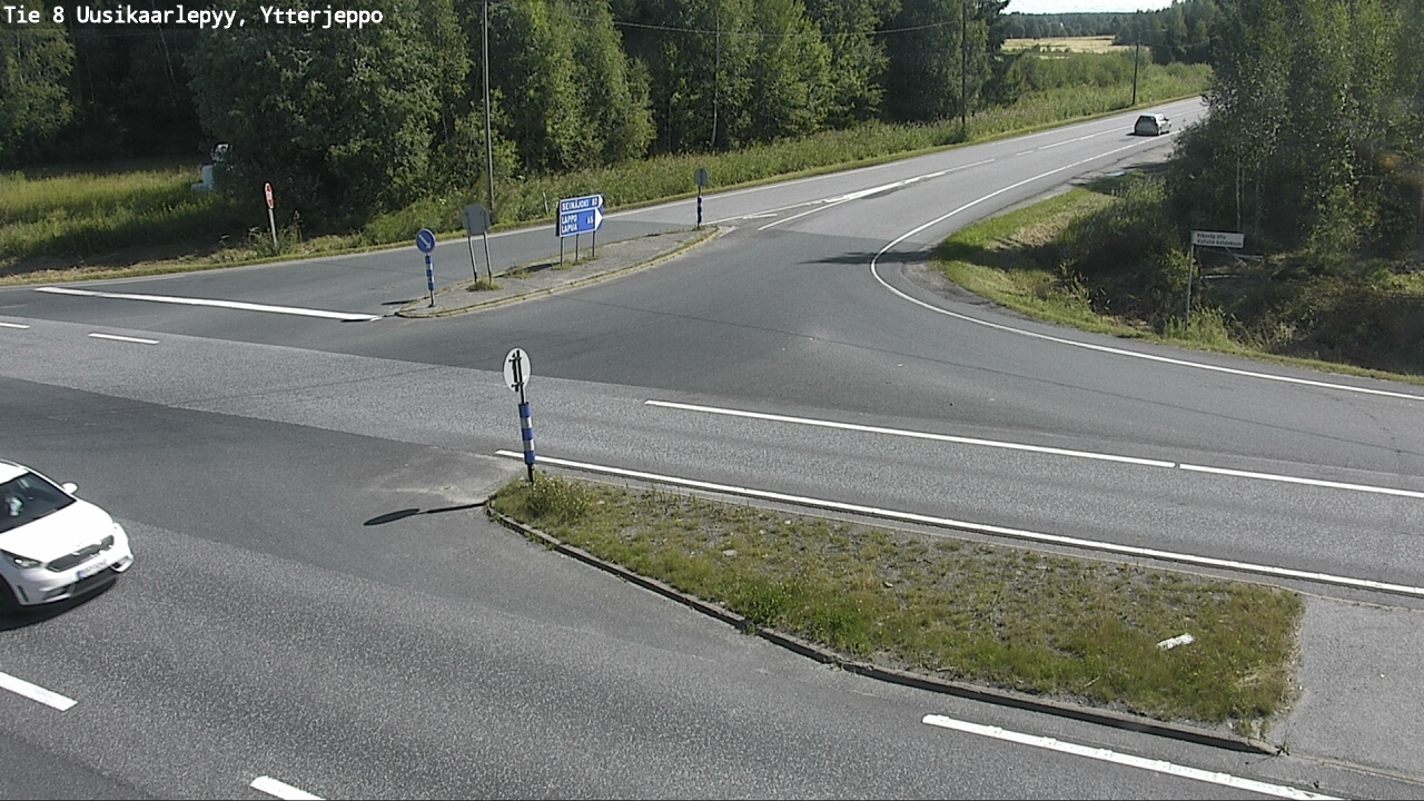 Kelikamerat Kuva Tie 8 Uusikaarlepyy, Ytterjeppo, Uusikaarlepyy, Pohjanmaa