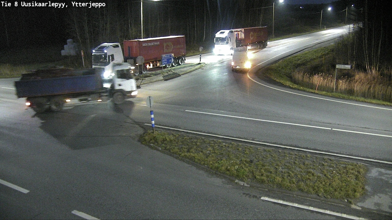Kelikamerat Kuva Tie 8 Uusikaarlepyy, Ytterjeppo, Uusikaarlepyy, Pohjanmaa