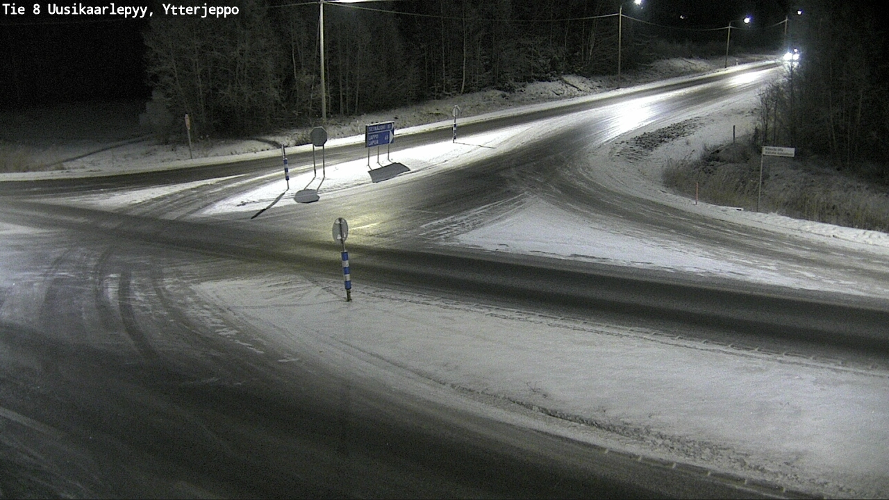 Kelikamerat Kuva Tie 8 Uusikaarlepyy, Ytterjeppo, Uusikaarlepyy, Pohjanmaa
