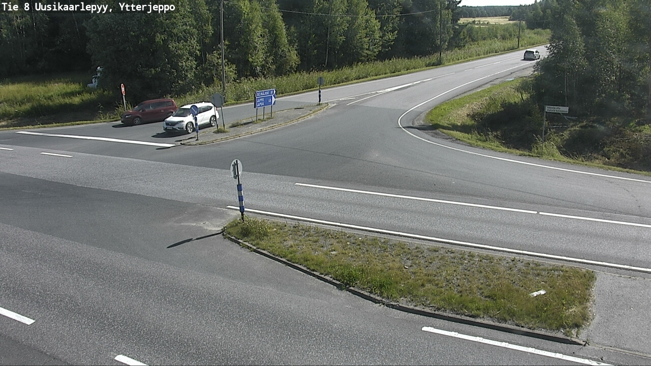 Kelikamerat Kuva Tie 8 Uusikaarlepyy, Ytterjeppo, Uusikaarlepyy, Pohjanmaa