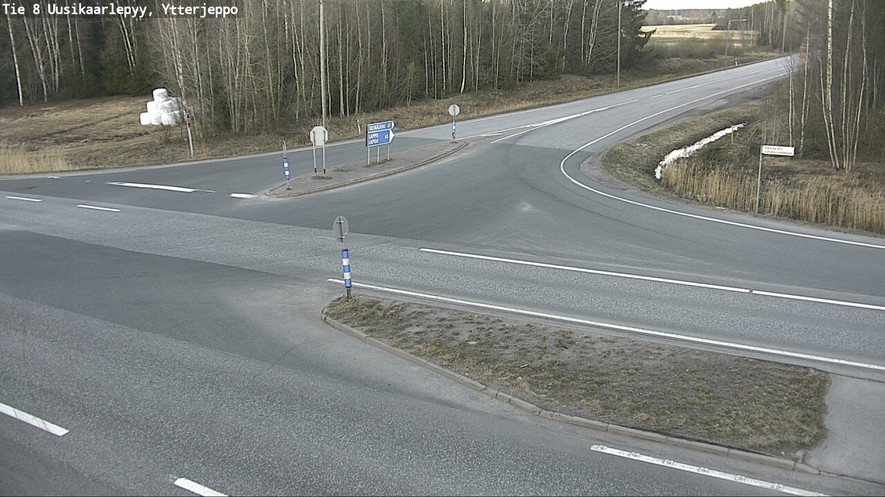 Kelikamerat Kuva Tie 8 Uusikaarlepyy, Ytterjeppo, Uusikaarlepyy, Pohjanmaa