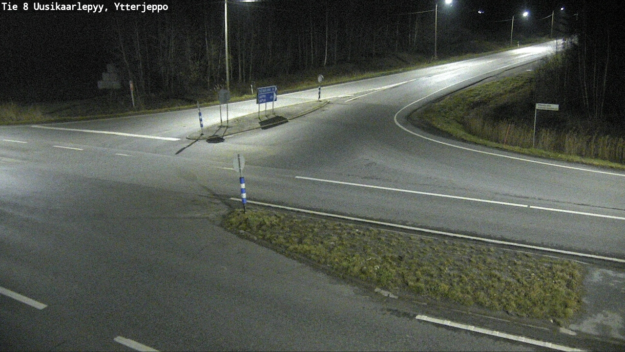 Kelikamerat Kuva Tie 8 Uusikaarlepyy, Ytterjeppo, Uusikaarlepyy, Pohjanmaa