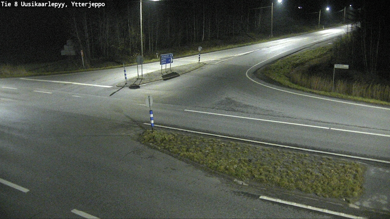 Kelikamerat Kuva Tie 8 Uusikaarlepyy, Ytterjeppo, Uusikaarlepyy, Pohjanmaa