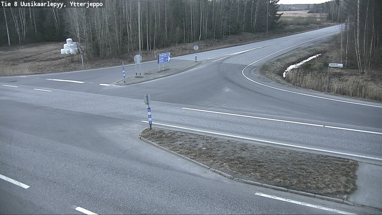 Kelikamerat Kuva Tie 8 Uusikaarlepyy, Ytterjeppo, Uusikaarlepyy, Pohjanmaa