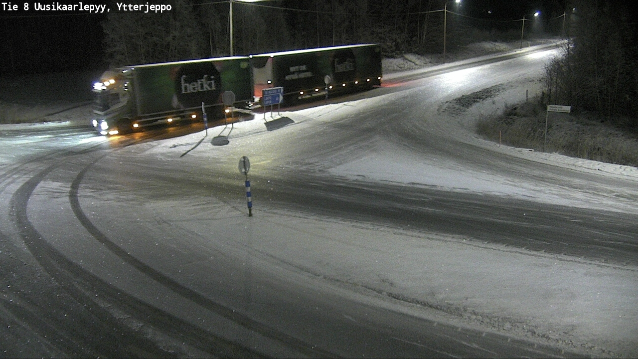 Kelikamerat Kuva Tie 8 Uusikaarlepyy, Ytterjeppo, Uusikaarlepyy, Pohjanmaa