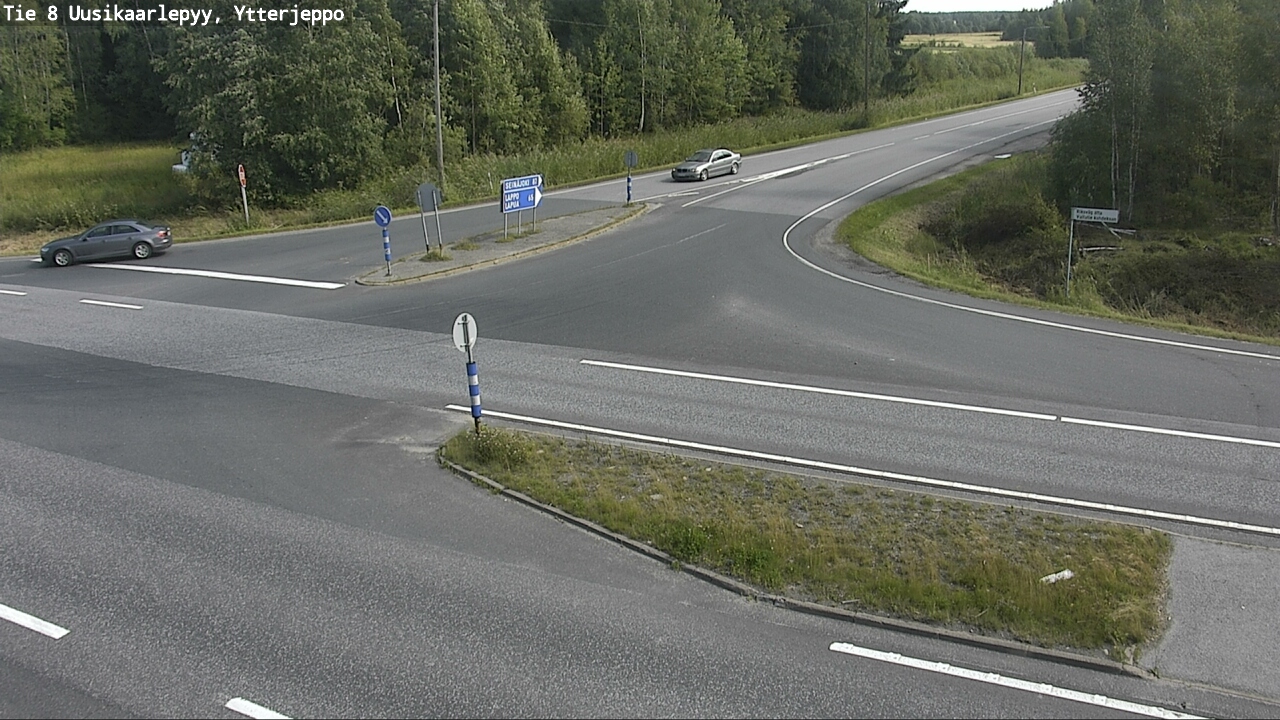 Kelikamerat Kuva Tie 8 Uusikaarlepyy, Ytterjeppo, Uusikaarlepyy, Pohjanmaa