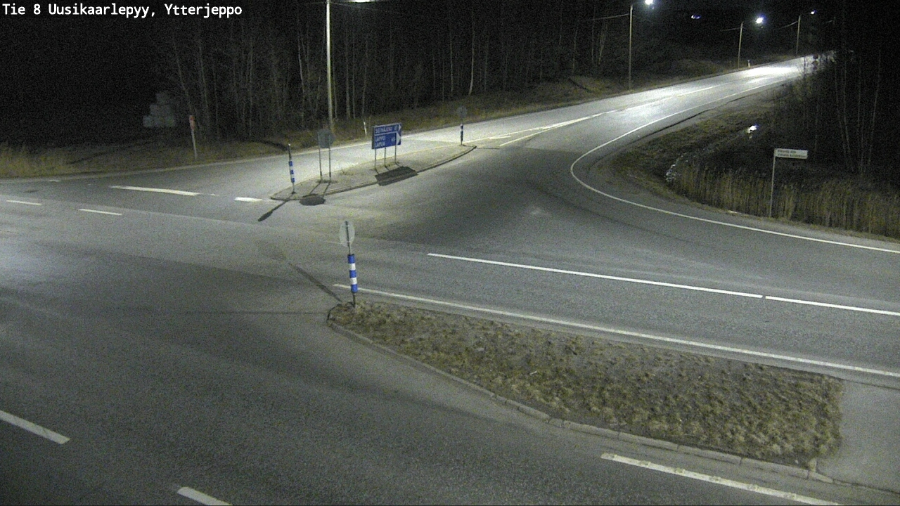 Weather Camera Image Väg 8 Nykarleby, Ytterjeppo, Uusikaarlepyy, Pohjanmaa