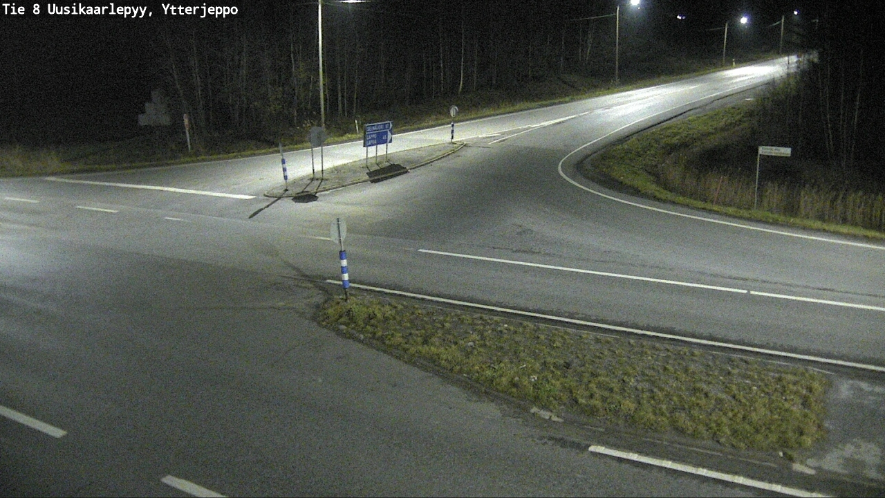 Kelikamerat Kuva Tie 8 Uusikaarlepyy, Ytterjeppo, Uusikaarlepyy, Pohjanmaa