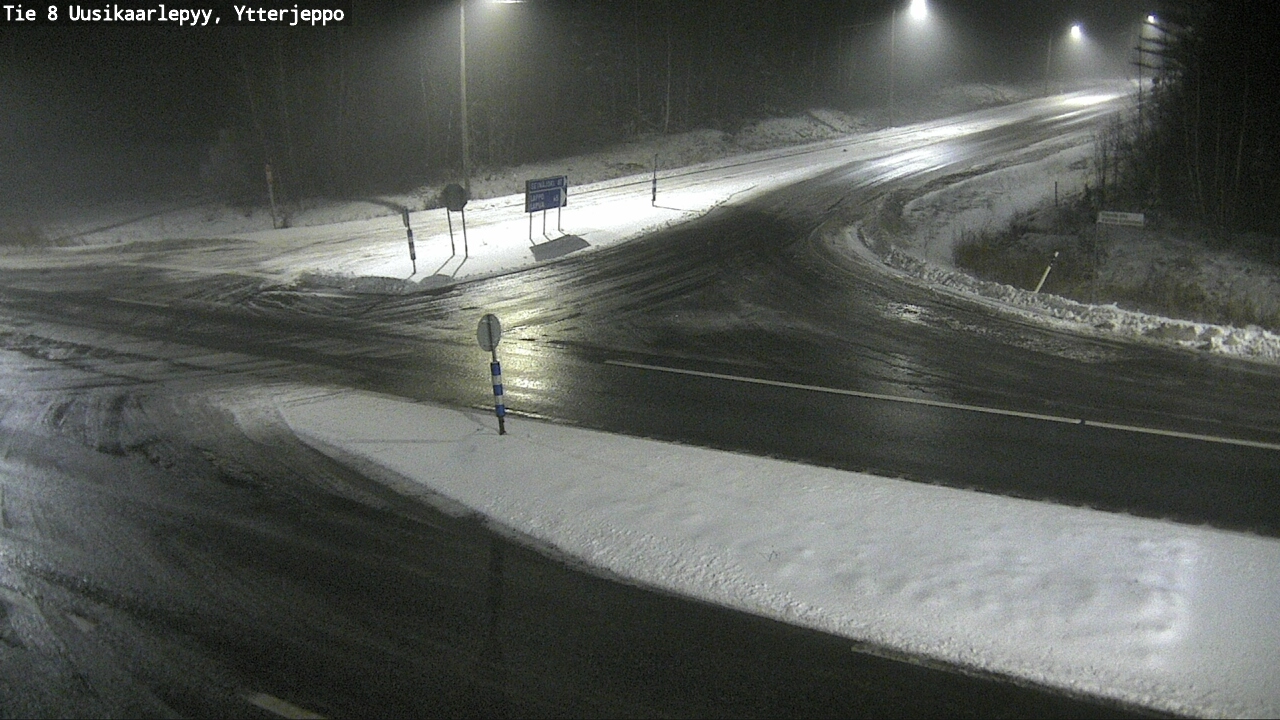 Kelikamerat Kuva Tie 8 Uusikaarlepyy, Ytterjeppo, Uusikaarlepyy, Pohjanmaa