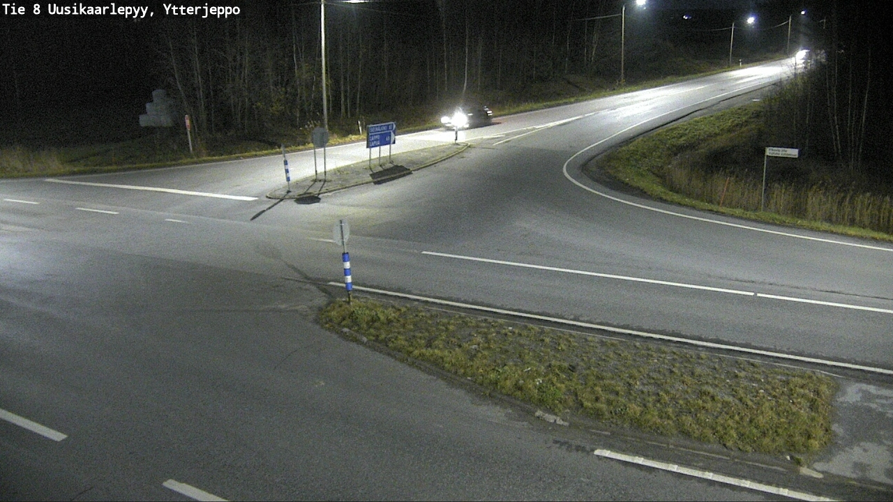 Kelikamerat Kuva Tie 8 Uusikaarlepyy, Ytterjeppo, Uusikaarlepyy, Pohjanmaa