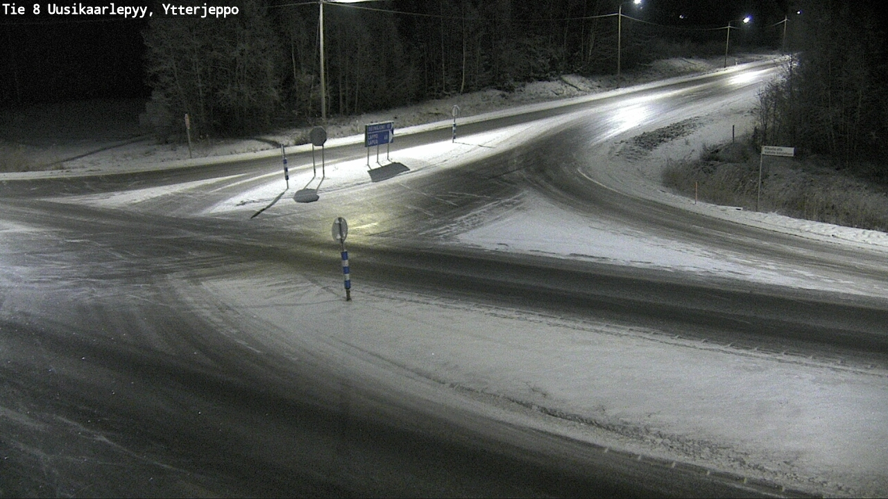 Kelikamerat Kuva Tie 8 Uusikaarlepyy, Ytterjeppo, Uusikaarlepyy, Pohjanmaa