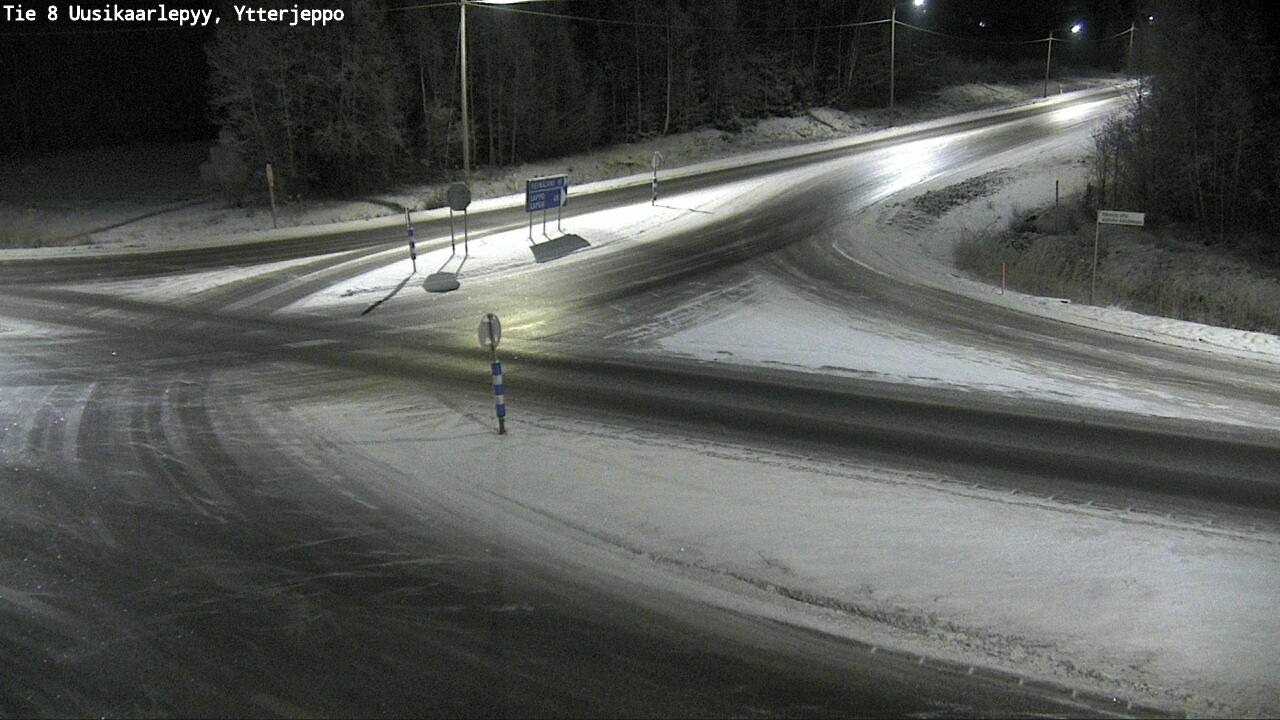 Kelikamerat Kuva Tie 8 Uusikaarlepyy, Ytterjeppo, Uusikaarlepyy, Pohjanmaa