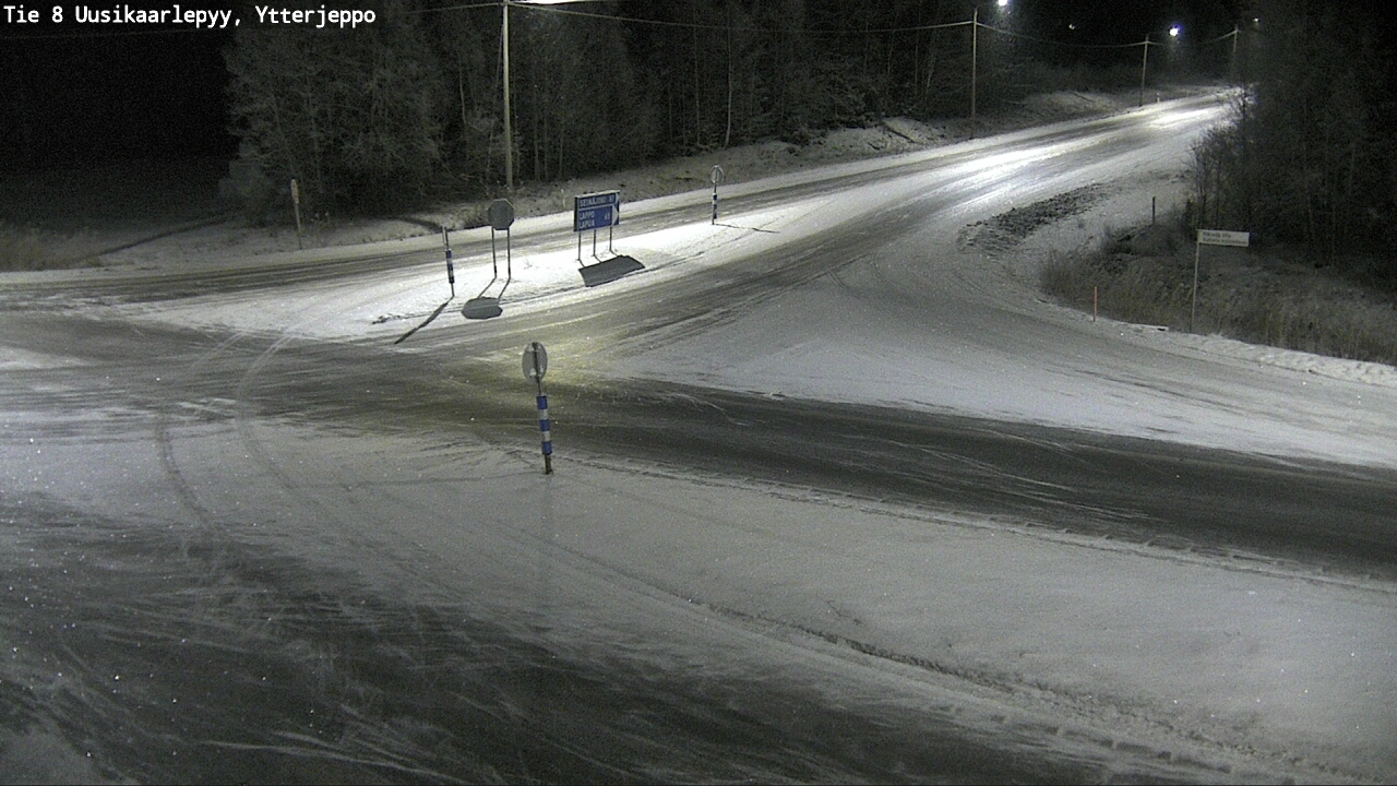 Kelikamerat Kuva Tie 8 Uusikaarlepyy, Ytterjeppo, Uusikaarlepyy, Pohjanmaa