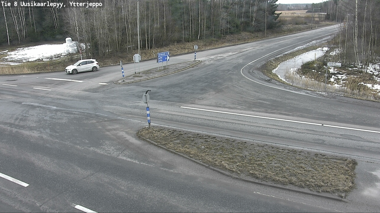 Kelikamerat Kuva Tie 8 Uusikaarlepyy, Ytterjeppo, Uusikaarlepyy, Pohjanmaa