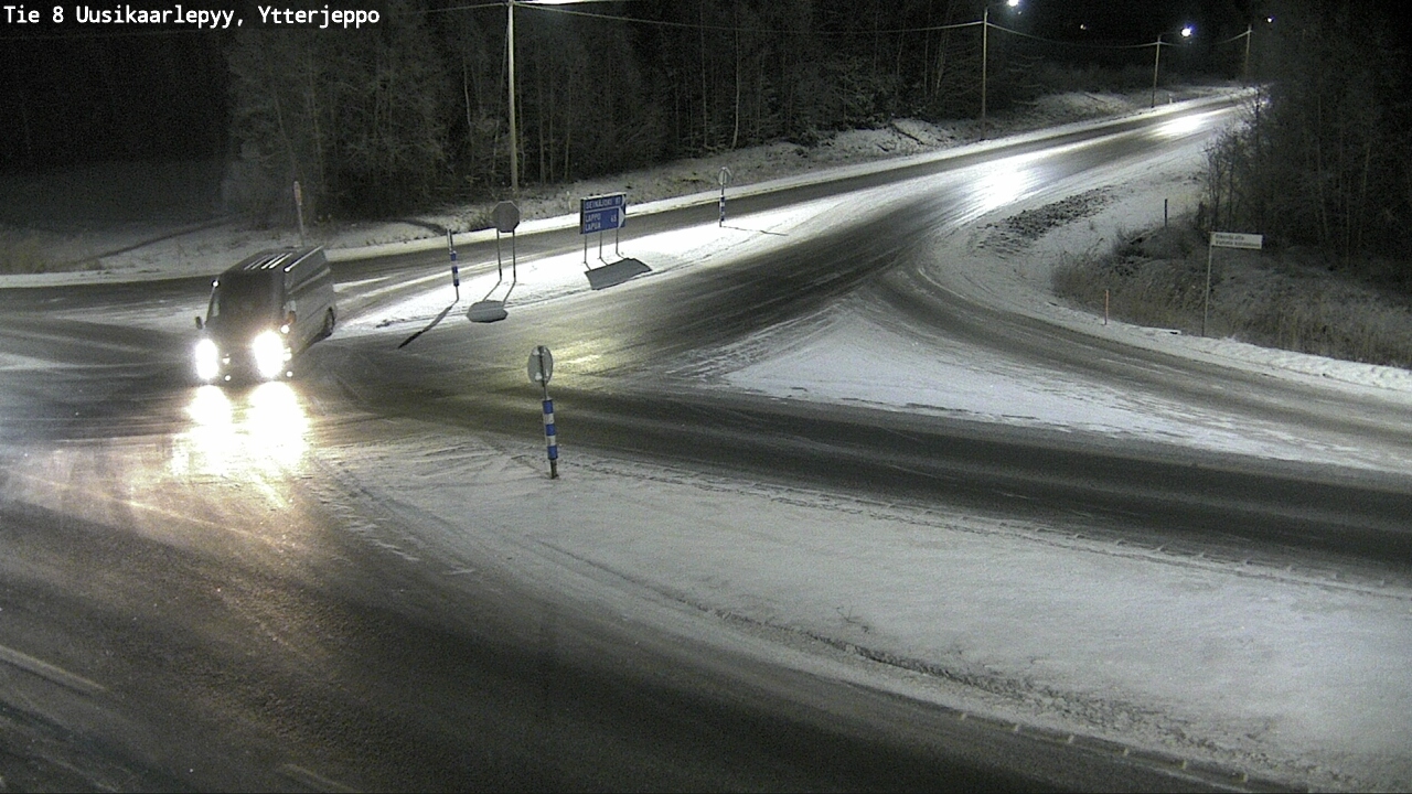 Kelikamerat Kuva Tie 8 Uusikaarlepyy, Ytterjeppo, Uusikaarlepyy, Pohjanmaa