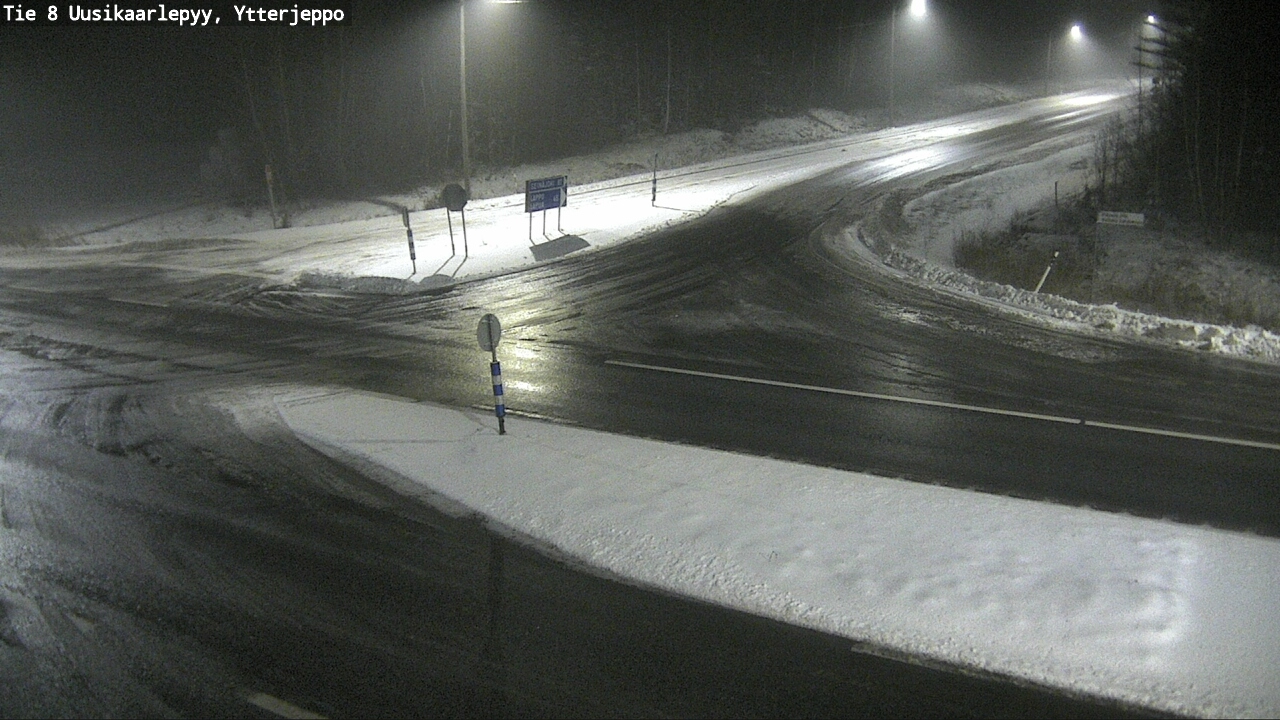 Kelikamerat Kuva Tie 8 Uusikaarlepyy, Ytterjeppo, Uusikaarlepyy, Pohjanmaa