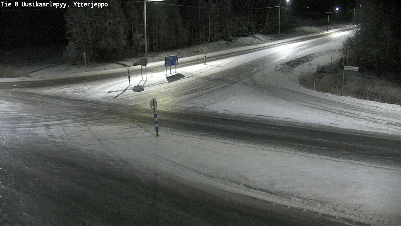 Kelikamerat Kuva Tie 8 Uusikaarlepyy, Ytterjeppo, Uusikaarlepyy, Pohjanmaa