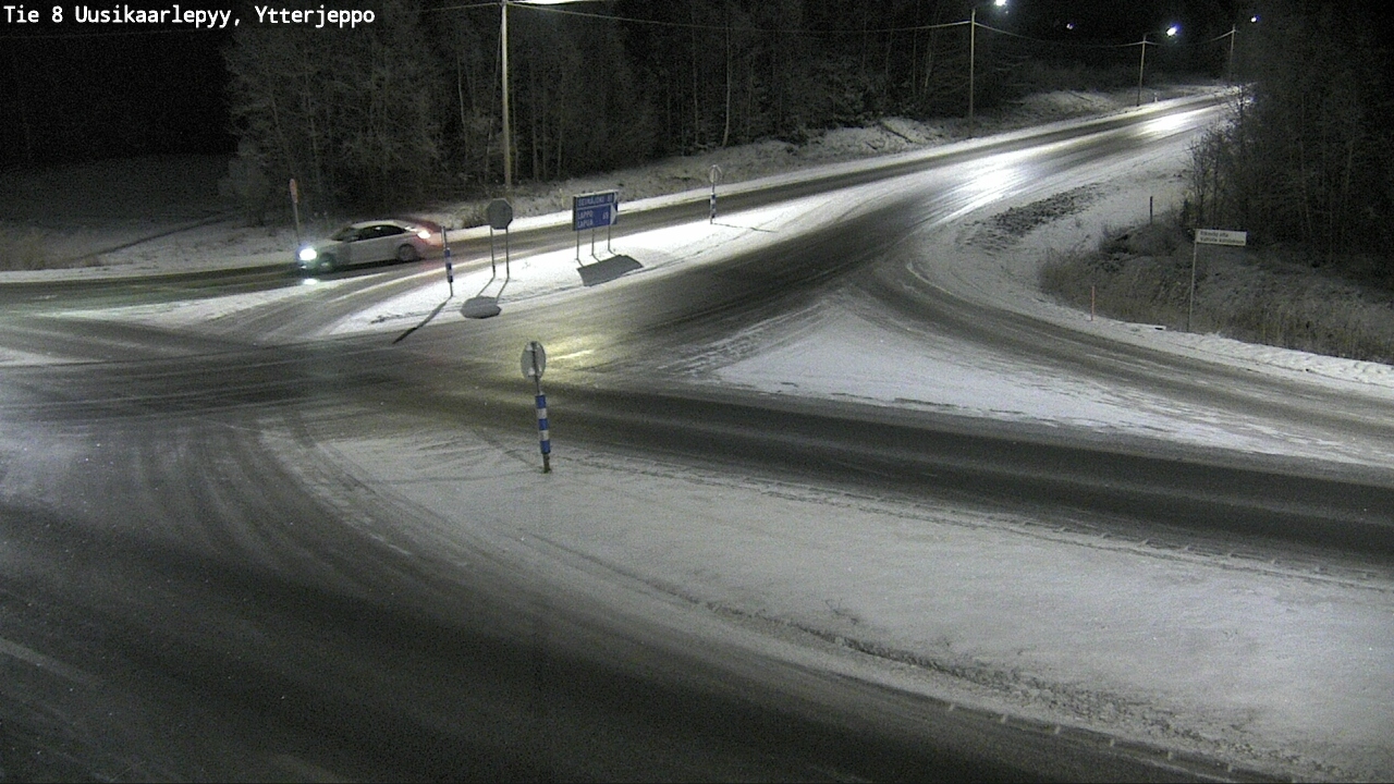 Kelikamerat Kuva Tie 8 Uusikaarlepyy, Ytterjeppo, Uusikaarlepyy, Pohjanmaa