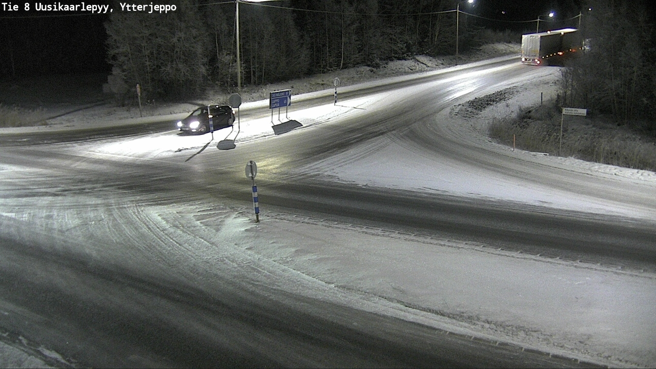Kelikamerat Kuva Tie 8 Uusikaarlepyy, Ytterjeppo, Uusikaarlepyy, Pohjanmaa