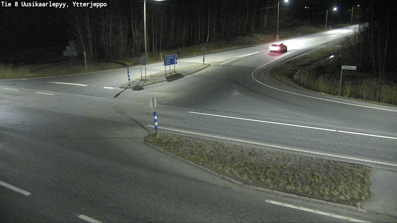 Weather Camera Image Väg 8 Nykarleby, Ytterjeppo, Uusikaarlepyy, Pohjanmaa