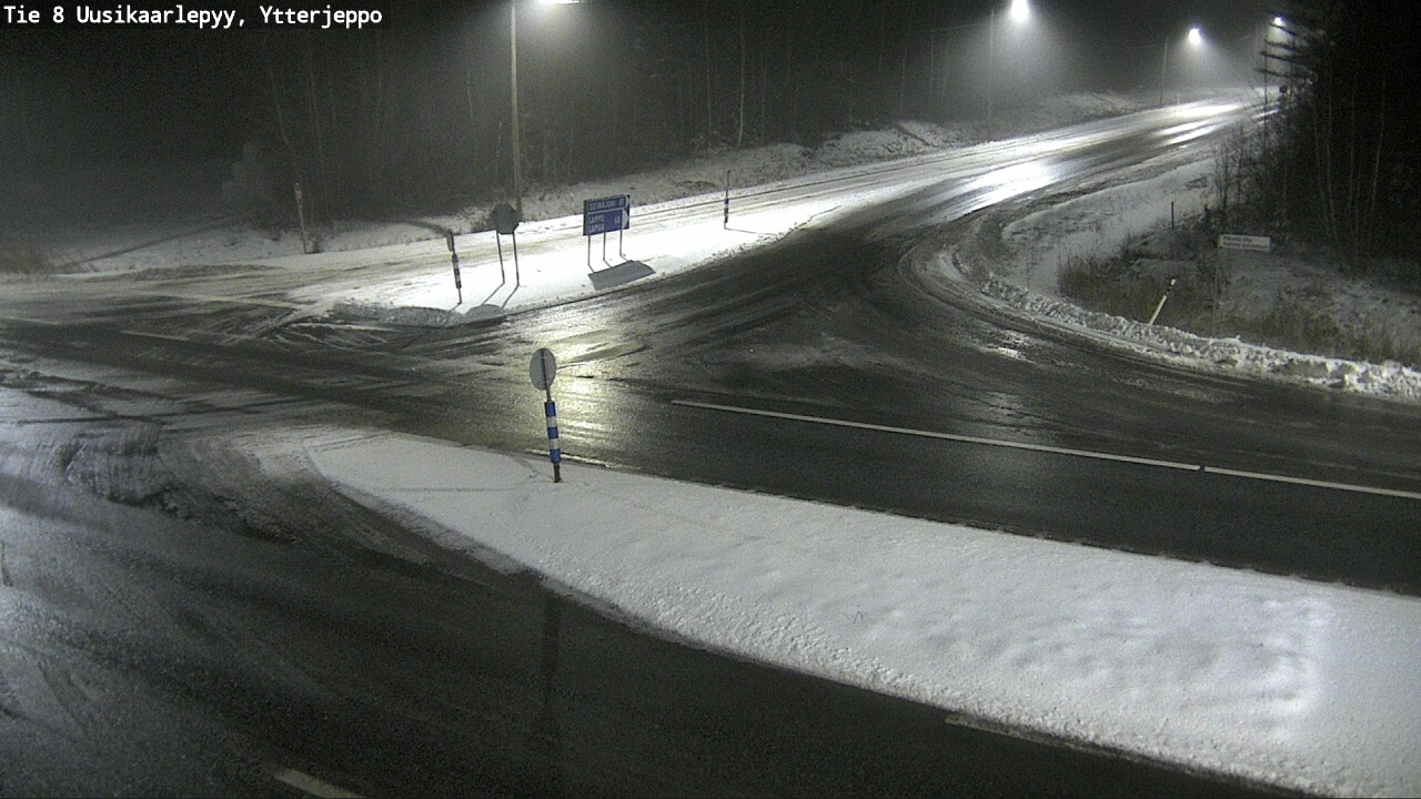 Kelikamerat Kuva Tie 8 Uusikaarlepyy, Ytterjeppo, Uusikaarlepyy, Pohjanmaa