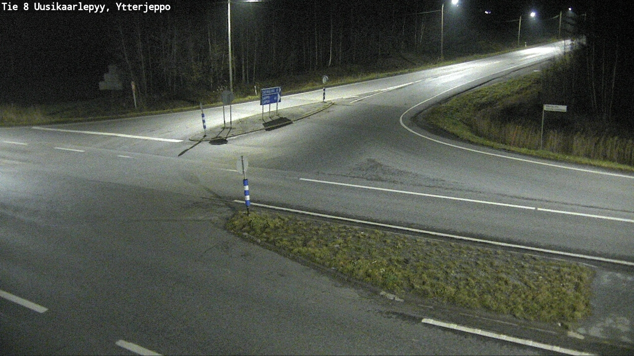 Kelikamerat Kuva Tie 8 Uusikaarlepyy, Ytterjeppo, Uusikaarlepyy, Pohjanmaa