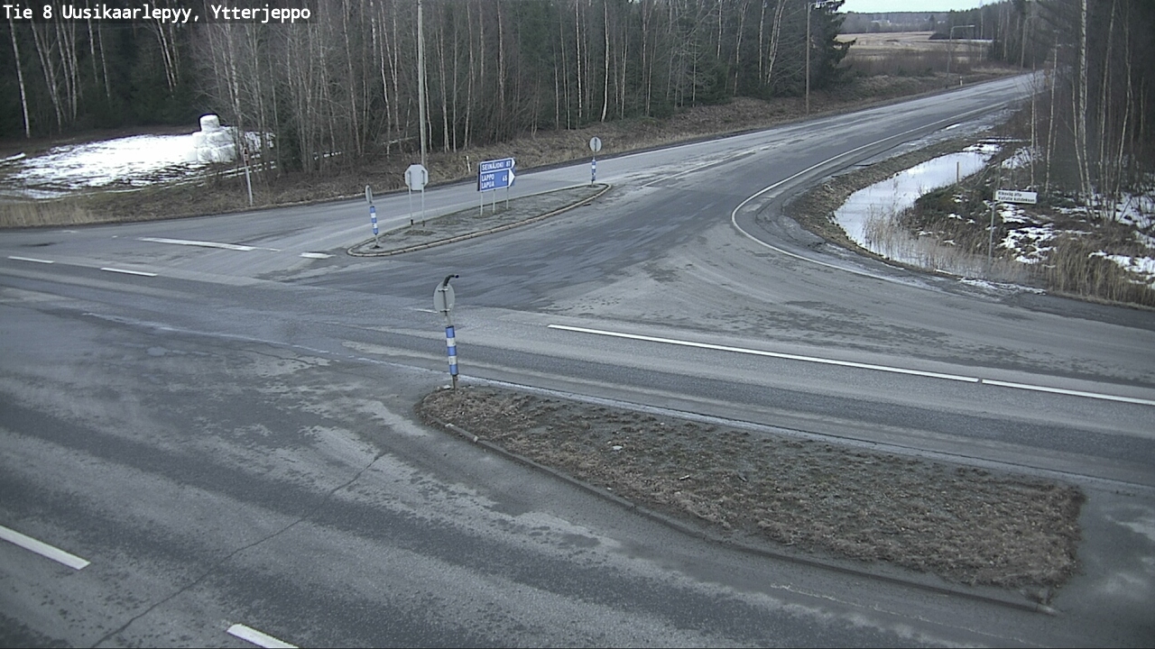 Kelikamerat Kuva Tie 8 Uusikaarlepyy, Ytterjeppo, Uusikaarlepyy, Pohjanmaa