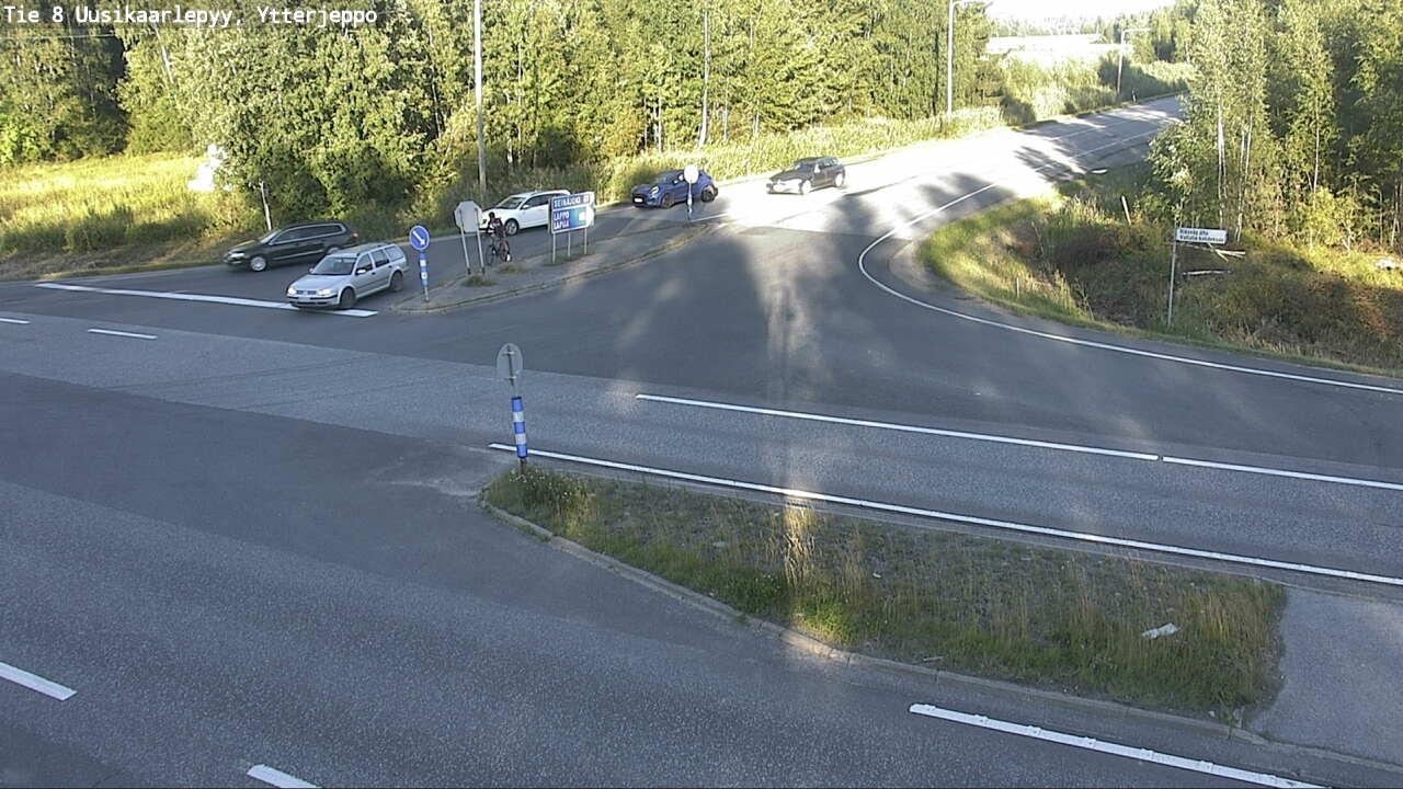 Kelikamerat Kuva Tie 8 Uusikaarlepyy, Ytterjeppo, Uusikaarlepyy, Pohjanmaa
