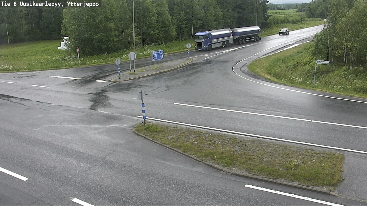 Kelikamerat Kuva Tie 8 Uusikaarlepyy, Ytterjeppo, Uusikaarlepyy, Pohjanmaa