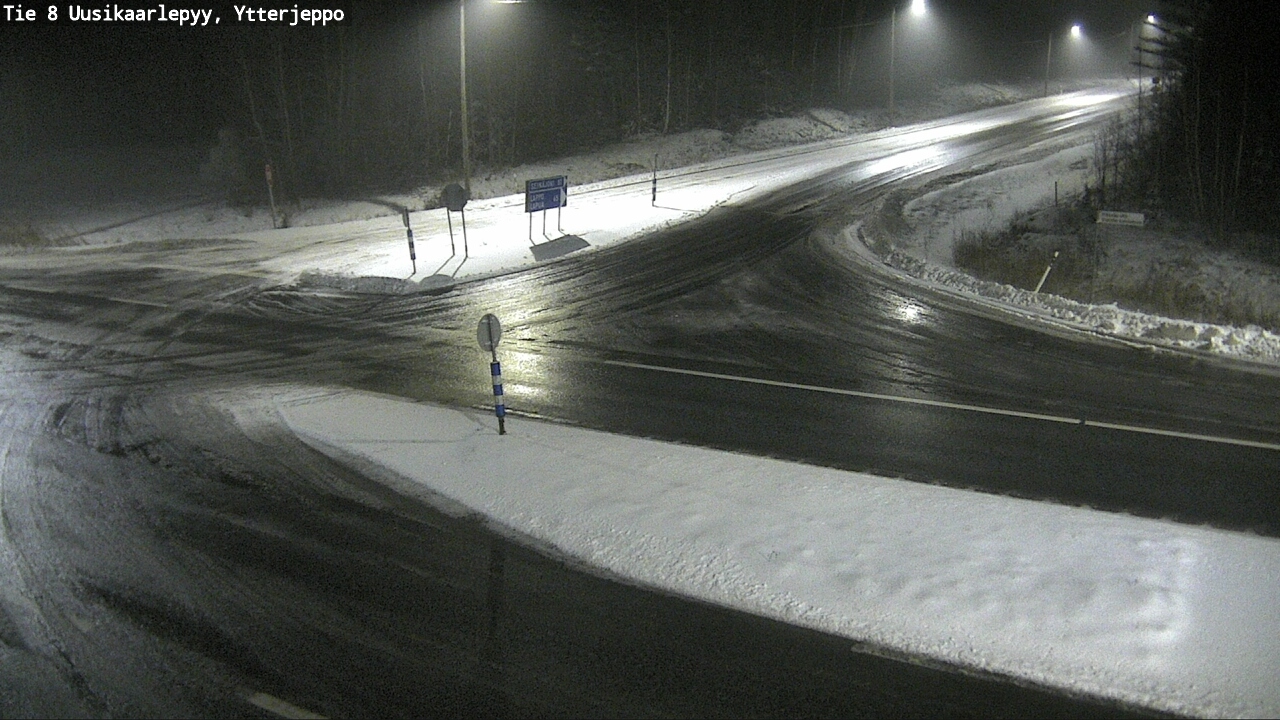 Kelikamerat Kuva Tie 8 Uusikaarlepyy, Ytterjeppo, Uusikaarlepyy, Pohjanmaa