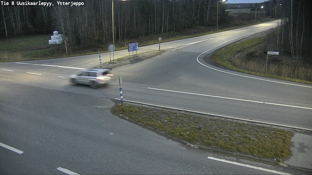 Kelikamerat Kuva Tie 8 Uusikaarlepyy, Ytterjeppo, Uusikaarlepyy, Pohjanmaa