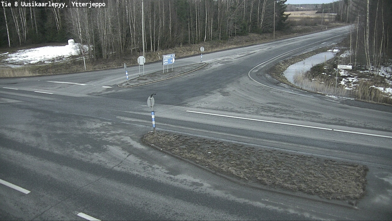 Kelikamerat Kuva Tie 8 Uusikaarlepyy, Ytterjeppo, Uusikaarlepyy, Pohjanmaa