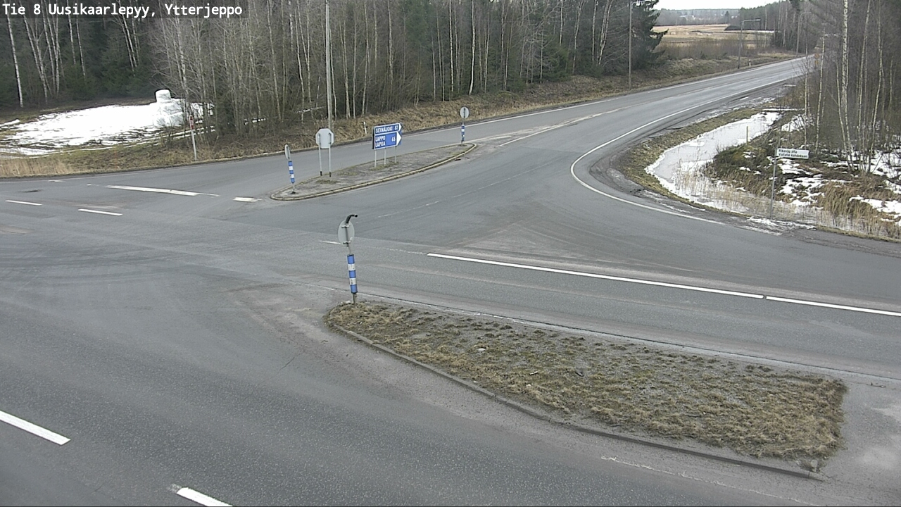 Kelikamerat Kuva Tie 8 Uusikaarlepyy, Ytterjeppo, Uusikaarlepyy, Pohjanmaa