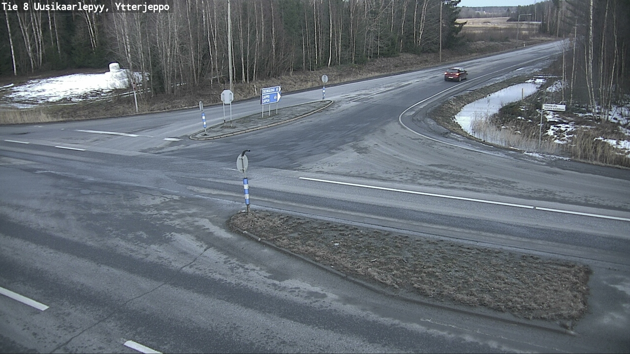 Kelikamerat Kuva Tie 8 Uusikaarlepyy, Ytterjeppo, Uusikaarlepyy, Pohjanmaa