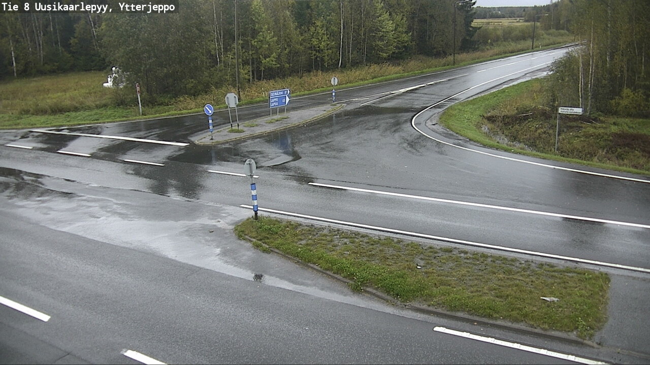 Kelikamerat Kuva Tie 8 Uusikaarlepyy, Ytterjeppo, Uusikaarlepyy, Pohjanmaa