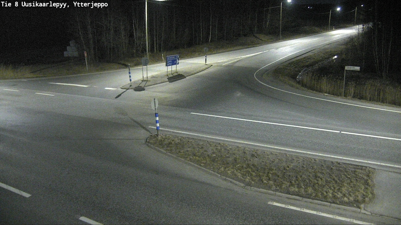 Weather Camera Image Väg 8 Nykarleby, Ytterjeppo, Uusikaarlepyy, Pohjanmaa